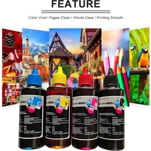 100ml Refill Ink Kit Printer Ink For HP Universal Ink G8P4