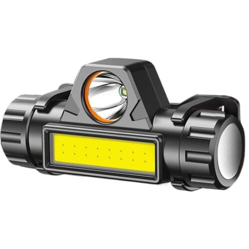 Adjustable headlamp glare rechargeable flashlight night out wearing a new fishing special charge headset