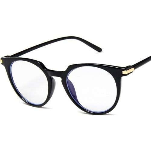 Fashion Women Glasses Frame Men Eye glasses Frames Vintage Cat Eye Clear Lens Blue Light Glasses Optical Spectacle Frame