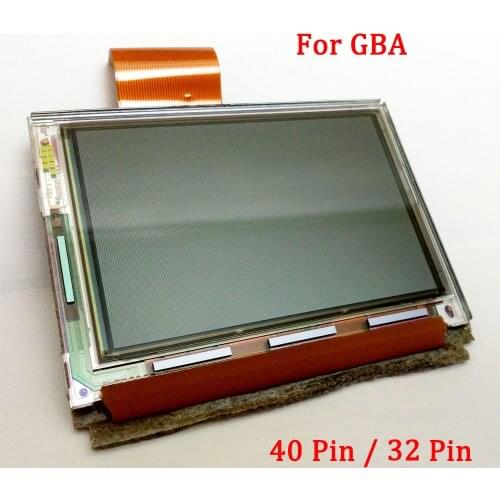 Original TFT Reflective Screen 32Pin 40Pin Replacement for Nintend GBA game console without backlight screen gamepad accessories