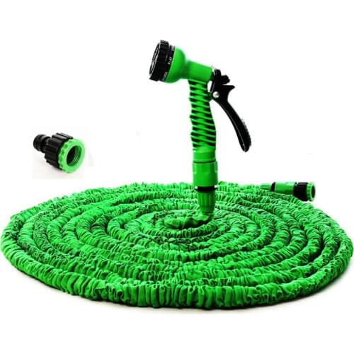 Garden hose magic water hose for watering flexible Expandable hose reels +Gun for irrigation 25-200FT
