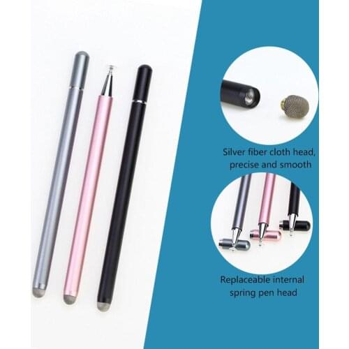 Universal 2in1 Stylus Drawing Capacitive Screen Pen for Mobile Android Drawing Tablet Pens Phone Smart Pencil Accessories