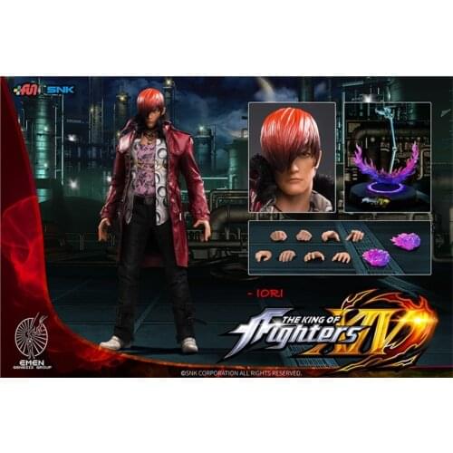 In Stock Genesis KOF14 1/6 Scale The Fighters Iori Yagami Action Figure Full Set Collection