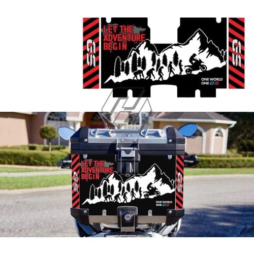 Top Case Reflective Decal Fits for BMW Adventure Aluminum Box Sticker