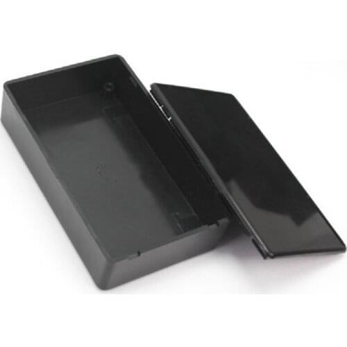 1Pc Plastic Waterproof Black DIY Housing Instrument Case Plastic Electronic Cover Project Box Electric Storagecase Supplies
