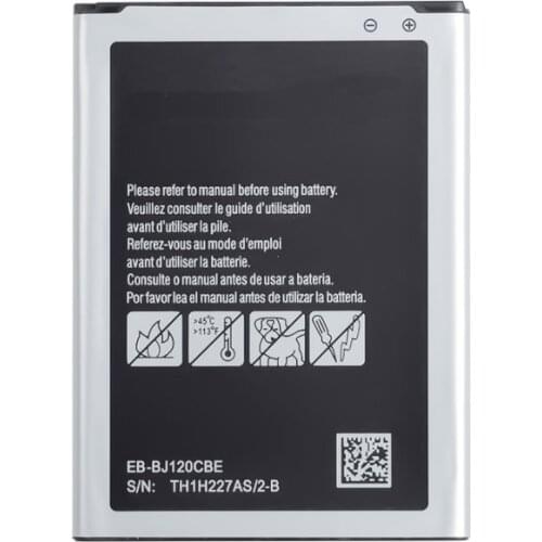 10pcs/ lot 2050mAh EB-BJ120CBU EB-BJ120CBE Battery For Samsung Galaxy J1(2016) Version J120 J120F J120A J120T J120H J120DS