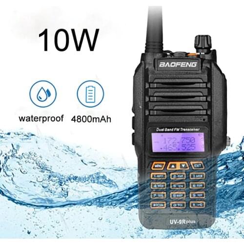 10W Baofeng UV-9R PLUS Portable Two Way CB Radio Station UV9R Waterproof Walkie Talkie VHF UHF Ham Radio Transceiver 50km Xmas