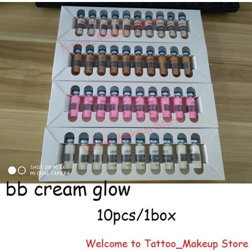 5ml Korean Meso white bb cream glow ampoule starter kit bb serum daliy care brightening foundation Anti-pigment