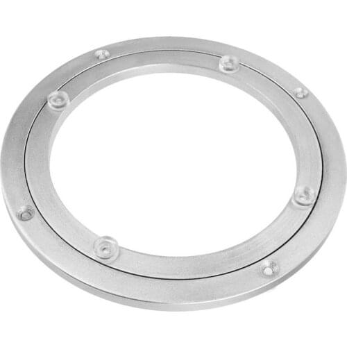 8 Inches Aluminum Alloy Rotating Display Base Turntable Round Display Stand