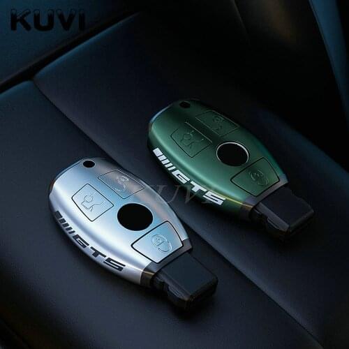 New High-grade PC Car Key Case Cover Shell Holder for Mercedes Benz A B C E GL S GLA GLK CLS Class AMG W204 W205 W212 W463 W176