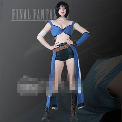 FINAL FANTASY VIII Rinoa Heartilly cosplay costume sexy costume for women
