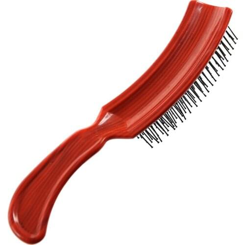 Hair Comb DIY Hair Straightening Comb Hairdressing Straight Comb For Hairstyling Salon Blow Dry CombS Modeling