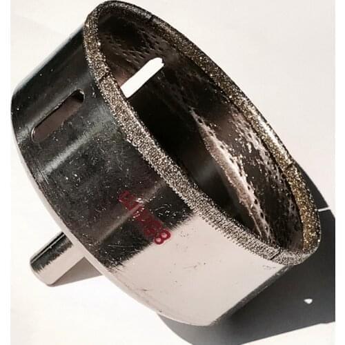 Free shipping of 1PC professional quality 180mm-200mm diamond coated glass hole saw drill bit for glass opening&drilling