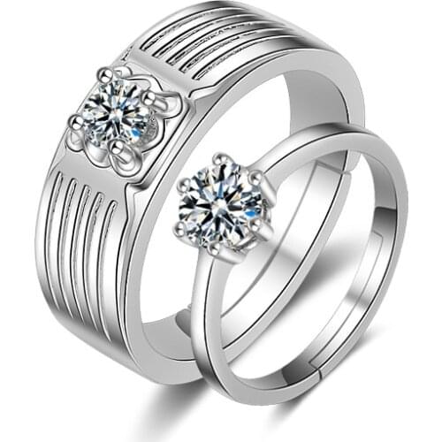 RLOPAY Rings With Diamonds