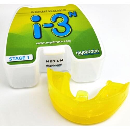 Dental I-3N Appliance Teeth Trainer/Myobrace I-3N Correct Tongue Position/Orthodontic Anti-Jaw Brace I-3N