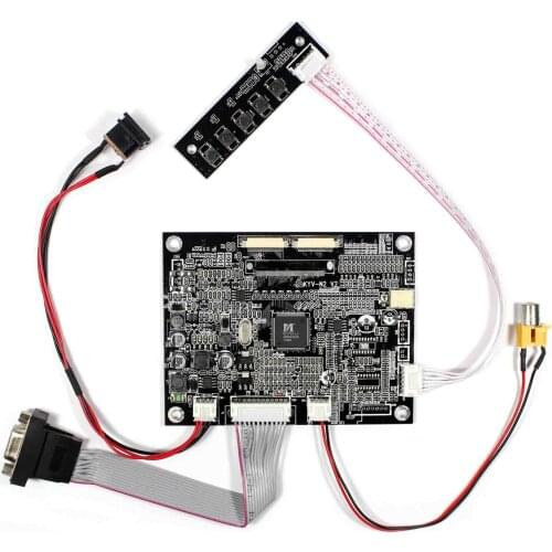 VGA+AV LCD Controller Board Work For 8inch 800x600 AT080TN42 LCD Screen