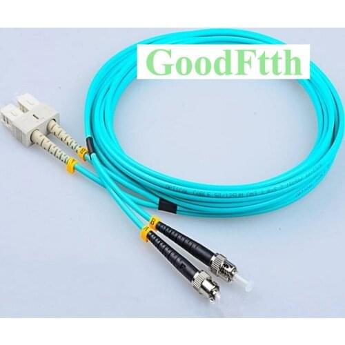 Fiber Patch Cord Jumper SC-ST Multimode 50/125 10G OM3 Duplex GoodFtth 20-100m