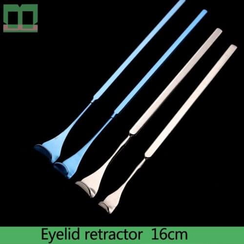 Eyelid retractor titanium alloy stainless steel Instruments and tools for eye surgery 16cm Double eyelid tool