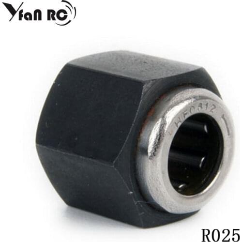 5 pcs HSP R025 Hex 12mm Nut One way Bearing For VX 18 21 SH Engine Motor Parts For 1/10 Nitro Buggy Monster Truck Baja yf023