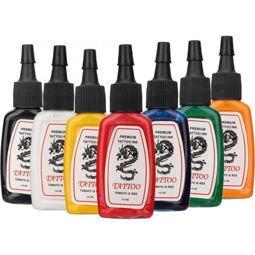 Eyebrow Tattoo Ink Long Lasting Fast Coloring Tattoo Paint Pigment 15ml Eyebrow Eyeliner Lip Body Arts Paint For Microblading