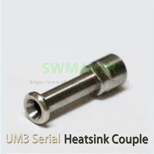 Ultimaker3 UM3 3D printer parts heat sink Couple PrintCore extruder cooling set installation pipe for 3mm filament