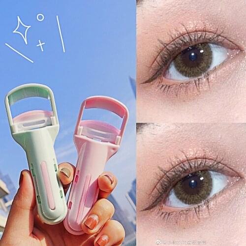 Beauty And Hair Makeup Tool Malian Push Eyelash Curler Curling Long-lasting Not Clip Eyelids Eyelash Curler