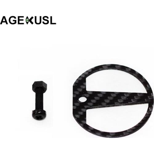 TWTOPSE Lightweight 3.3-4.2g Bike Bicycle Brake Shift Cable Fender Disc For Brompton Professional Carbon Fiber Folding Bike Part