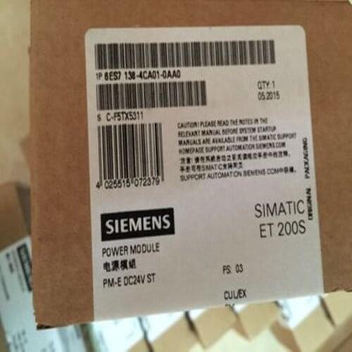 6ES7138-4CA01-0AA0 Siemens et200s power module 6ES7138-4CA01-0AA0