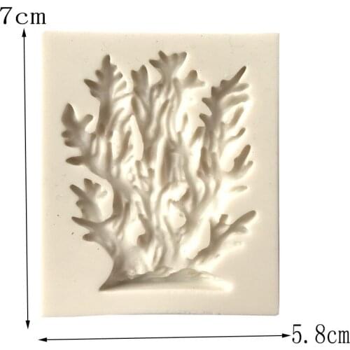 New Kitchen Baking Mold Sugarcraft Seaweed Silicone Fondant Molds Cake Decorating Tools Cupcake Candy Chocolate Gumpaste Mould