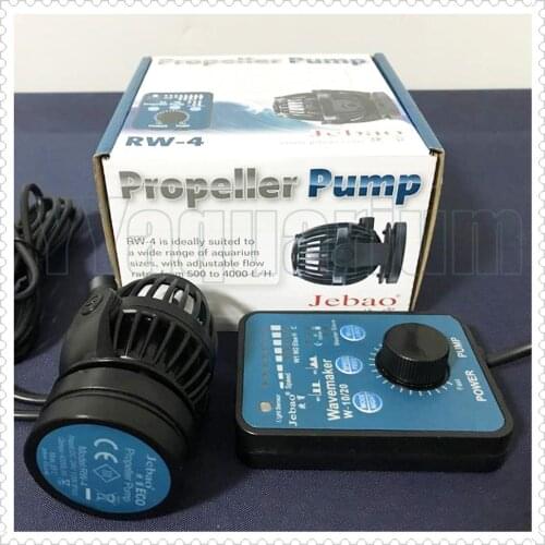 NEW JEBAO RW15 RW20 WAVE MAKER IMPELLER PUMP W/ SMART CONTROLLER FOR CORAL REEF MARINE FISH TANK 110-240V 2860GPH 4400GPH