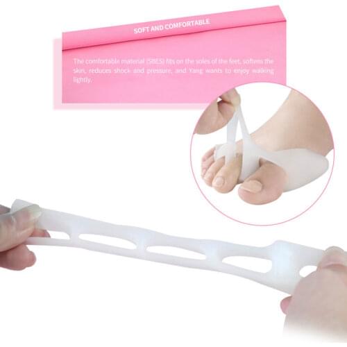 Straightener Orthodontic Toe Separator Covers Corrector Hallux Valgus Foot for Personal Foot Healthy Protection Part