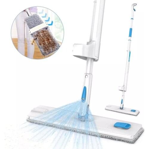 Yocada 360 Degree Spray Mop with Reusable Microfiber Pads for Home Laminate Wood Ceramic Tiles Floor Cleaning