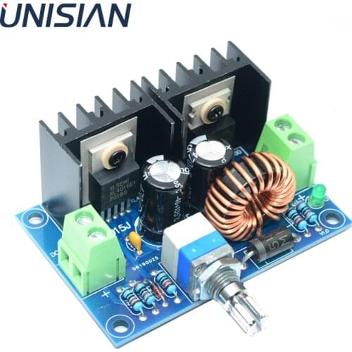 XL4016 Adjustable Power Supply Module 200W Max 8A Step-Down Buck Converter DC-DC 4-40V To 1.25-36V Power regulator Module