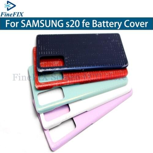 Back housing For SAMSUNG s20 fe Battery Cover Rear Housing Door For Samsung Galaxy s20FE G780F G781F G781B 4G 5G Back housing