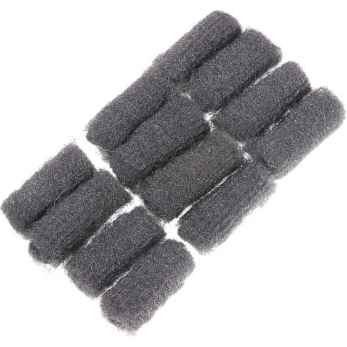 12pcs Stainless Steel Ball Pan Cleaner Cleaning Equipments Steel Wool Pads Kitchen Supplies Wire Cleaning