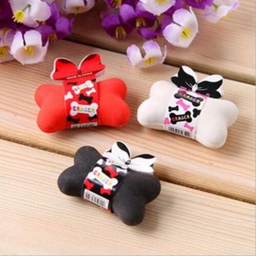 4pcs/lot Kawaii Bone design Eraser funny students' gift kidss Puzzle Toy office school Stationery supplies
