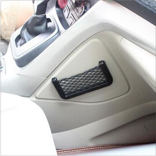 8*15CM Car Organizer Net Sticking Holder Pocket trunk for Ferrari SP38 Portofino FXX-K 812 LaFerrari J50 488