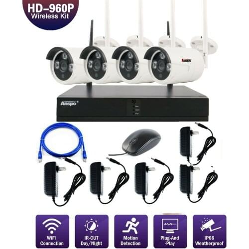 ANSPO CCTV Cameras WI-FI