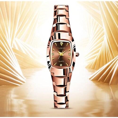 Relogio masculino womens watch top brand luxury 2021 fashion diamond womens watch tungsten steel womens Quartz Watch