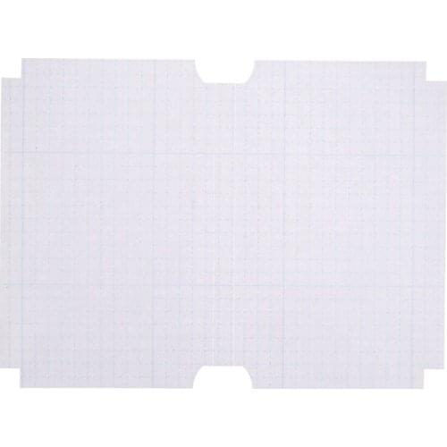 10sheets/set Transparent Self-adhesive Film Book Cover Slipcase Safety Waterproof Material For School Students