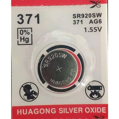 DIUDN Electronic Battery Button Batteries SR626/377A 1.55V SR920 1.55V