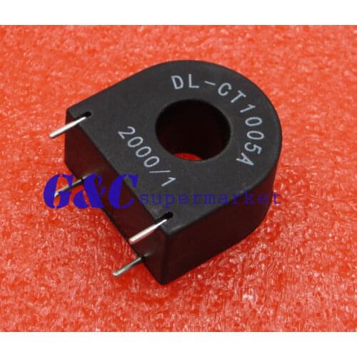 DL-CT1005A 50A 10A/5mA miniature transformer current transformer sensor diy electronics
