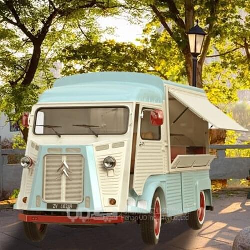 Hot Sale Street Food Truck Mobile Kitchen Hot Dog BBQ Sweets Van for Ice Cream