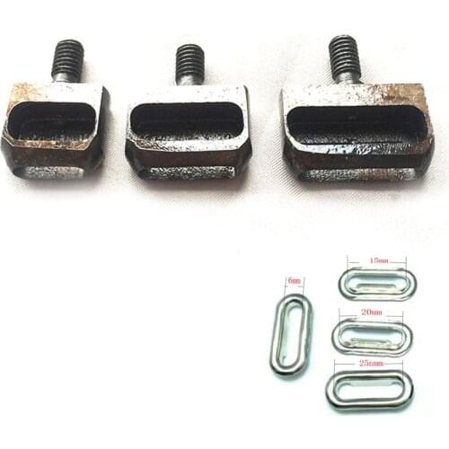 Oval hole cutter punch tool die work for Real Leather