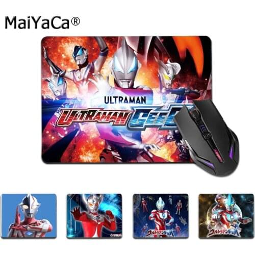 Maiyaca for boys Ultraman Gamer Speed Mice Retail Small Rubber Mousepad Smooth Writing Pad Desktops Mate gaming mouse pad