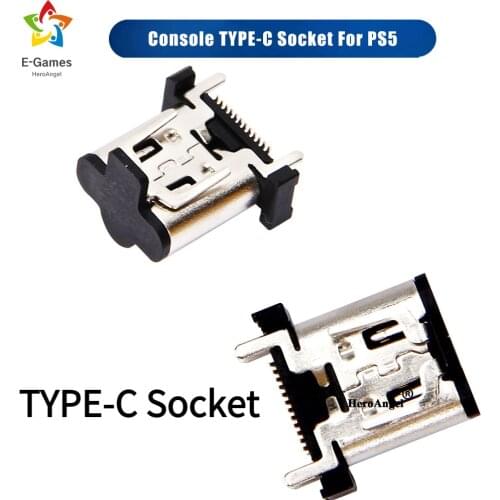 Original 30pcs Micro USB Charging Port Plug Power Connector-Type-C Charger Socket For PlayStation5 Dualshock Wireless For PS5