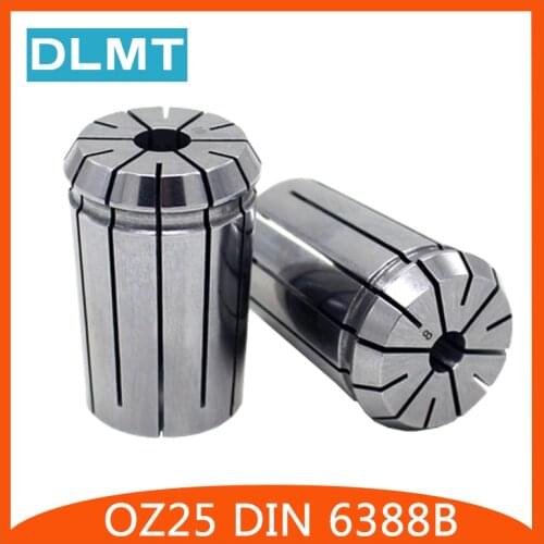 OZ25 DIN 6388B Spring Collet Range from 3 4 5 6 7 8 9 10 11 12 13 14 15 16 17 18 19 20 21 22 23 24 to 25 mm Step 1mm
