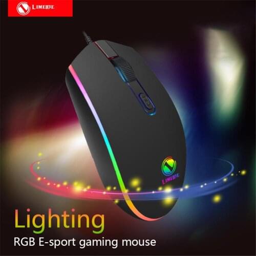 007RGB Marquee Lighting Wired Gaming Mouse USB Wired Mouse Simple Connect to Laptop PC Computer gaming mouse gaming