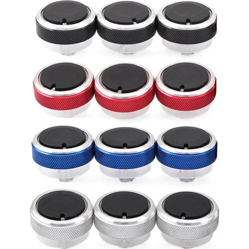 Aluminum Alloy Air Conditioning Knob AC Knob Heat Control Button For Ford For Focus 2 MK2 Focus 3 MK3 Mondeo Auto Accessories