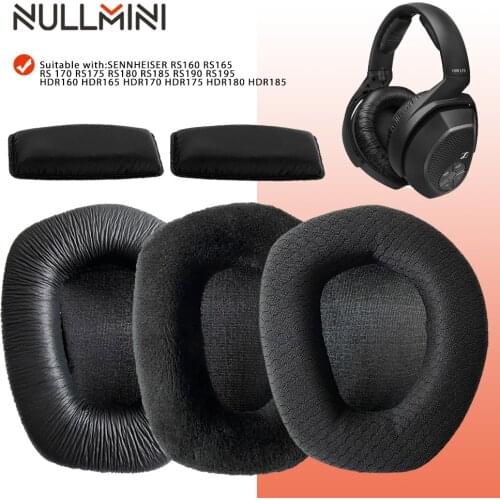 NullMini Replacement Earpads For SENNHEISER RS160 RS165 RS 170 RS175 RS180 RS185 RS190 RS195 Headphones Earphone Earmuff